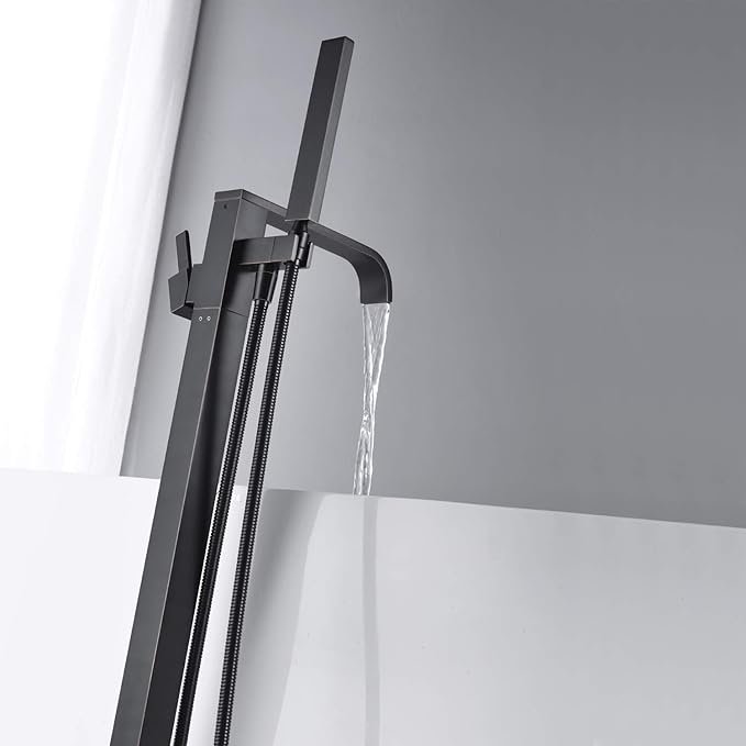 Freestanding Bathtub Faucet Tub Filler Oil