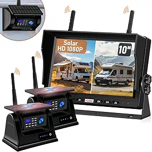 Solar Wireless Backup Cameras